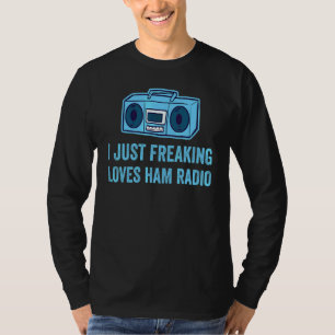 Camiseta Me Encanta Loco La Radio Amateur