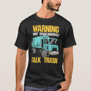 Camiseta Me Encanta Los Camiones Basura Niños Niños Niños T