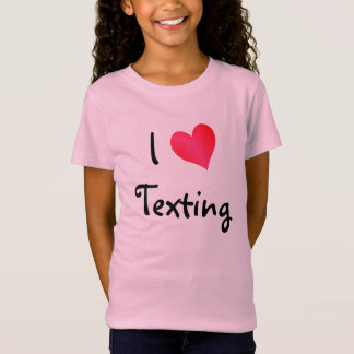 Camiseta Me Encanta Los Textos