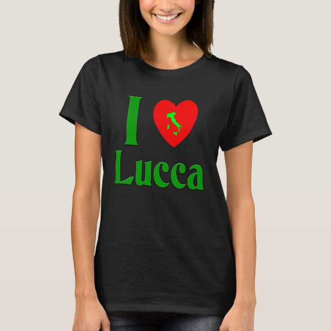 Camiseta Me encanta Lucca Italia (Anverso)
