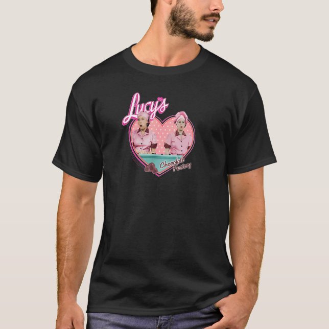 Camiseta Me encanta Lucy Chocolate Factory (Anverso)