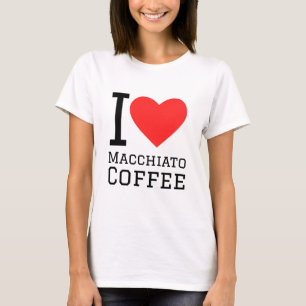 Camiseta Me encanta macchiato coffe