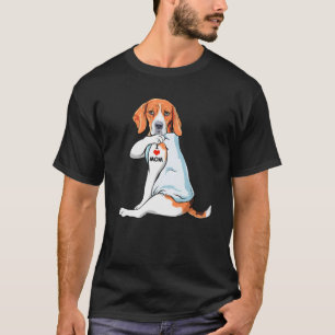 Camiseta Me Encanta Mamá Tattoo Treting Walker Coonhound Mo