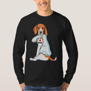 Camiseta Me Encanta Mamá Tattoo Treting Walker Coonhound Mo