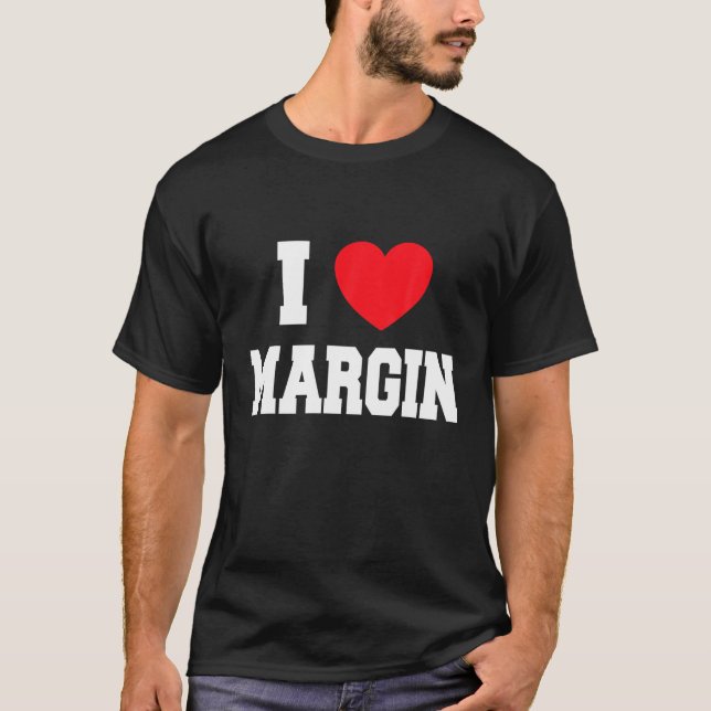 Camiseta Me Encanta Margin T Shirt (Anverso)