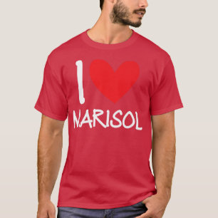 Camiseta Me encanta Marisol Nombre Chica Personalizada Muje