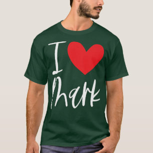Camiseta Me encanta Mark Name Personalized Boy Man BFF Frie