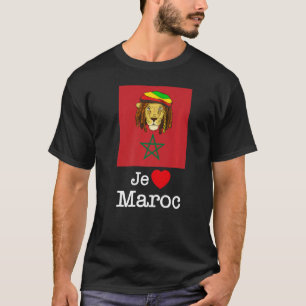 Camiseta Me encanta Maroc, los leones de Guay en Marruecos 