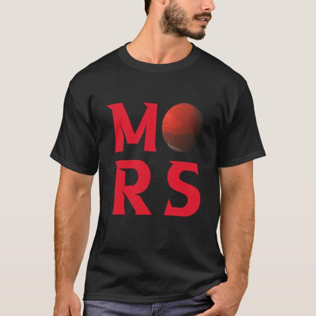Camiseta ME ENCANTA MARS Space Enthusiast Space Mars (Anverso)