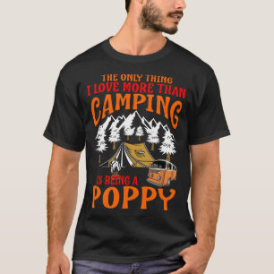 Camiseta Me Encanta Más Que El Camping Es Ser Un POBRE