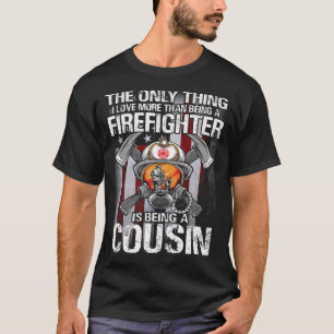 Camiseta Me Encanta Más Que Ser Bombero Es Ser Un CO