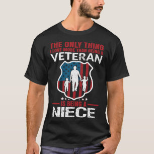 Camiseta Me Encanta Más Que Ser Veterano Es Ser Una NIECE
