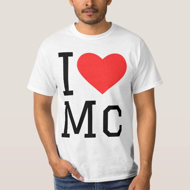 Camiseta Me encanta Mc (Anverso)