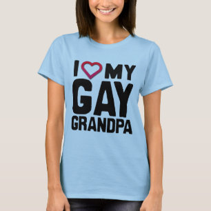 CAMISETA ME ENCANTA MI ABUELO GAY -