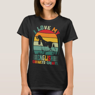 Camiseta Me Encanta Mi Anim Propietario De Perro Español Sp