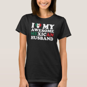 Camiseta Me encanta mi asombroso marido mexicano