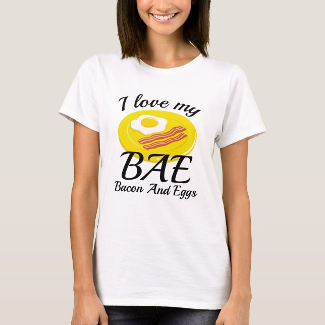 Camiseta Me encanta mi BAE (Anverso)