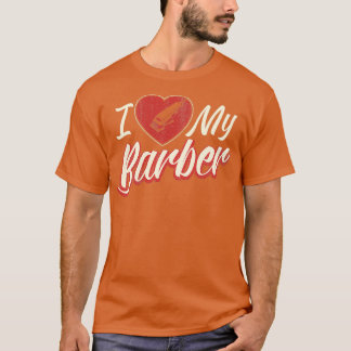 Camiseta Me Encanta Mi Barbería Barbering Haircu