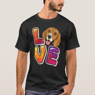 Camiseta Me Encanta Mi Beagle Beagle Puppy Dog Graphic Tee