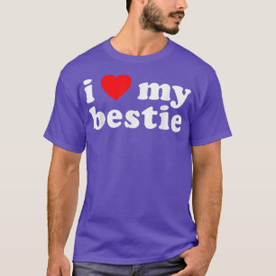 Camiseta ME ENCANTA MI BESTIE Mejor Amigo BFF Cute Coincide