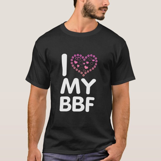 Camiseta Me encanta mi BFF (Anverso)