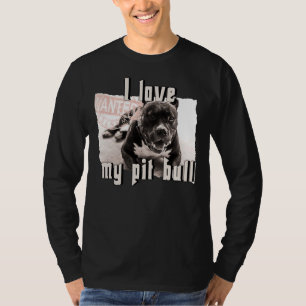 Camiseta Me encanta mi Bulldog de pozo