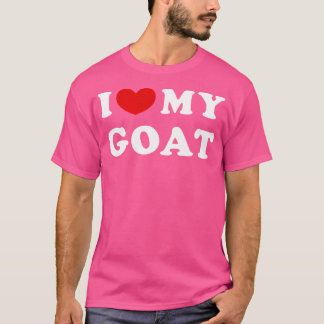 Camiseta Me Encanta Mi Cabra, Corazón Mi Cabra