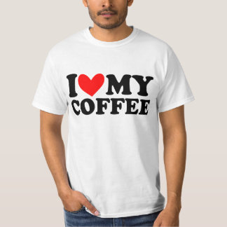 Camiseta me encanta mi café