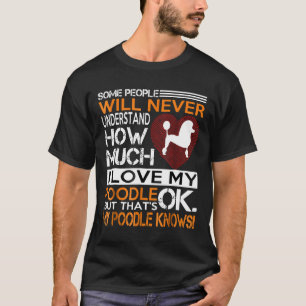 Camiseta Me encanta mi caniche