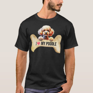 Camiseta Me encanta mi caniche