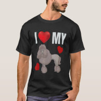 Me encanta mi caniche Perro de caniche francés Per