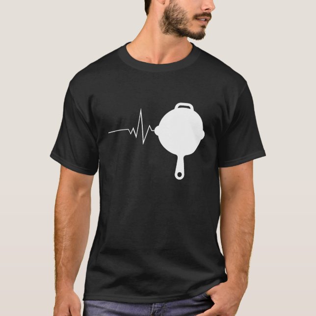 Camiseta Me Encanta Mi Cast Iron Skillets Funny Cocinando C (Anverso)