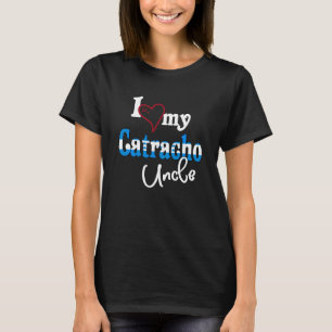 Camiseta Me encanta mi Catracho Tío Diseño Artístico Hondur