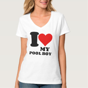 CAMISETA ME ENCANTA MI CHICO DE PISCINA
