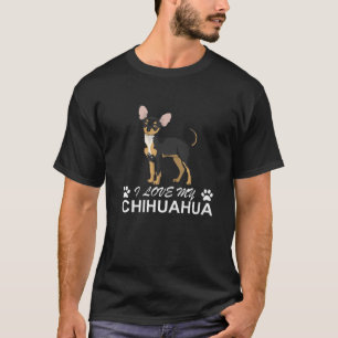 Camiseta Me Encanta Mi Chihuahua Lover Giftidea Por La Madr