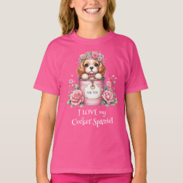 Camiseta ME ENCANTA mi Cocker Spaniel