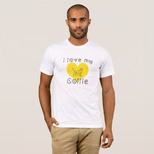 Camiseta me encanta mi Collie