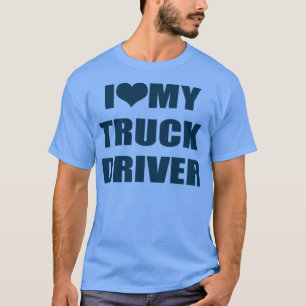 Camiseta Me Encanta Mi Conductor De Camiones 5