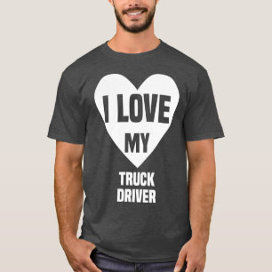 Camiseta Me Encanta Mi Conductor De Camiones 8