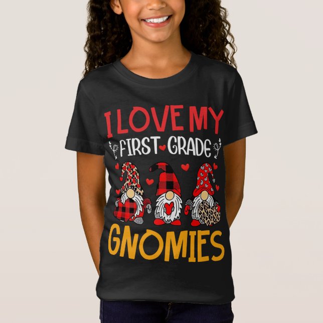Camiseta Me encanta mi divertido discurso de San Valentín d (Anverso)