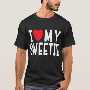 Camiseta Me encanta mi dulce - Regalo de celebración de rel