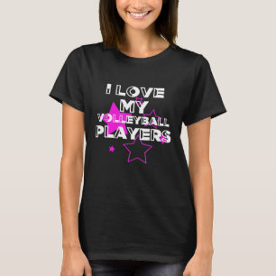 Camiseta Me Encanta Mi Entrenador De Voleibol