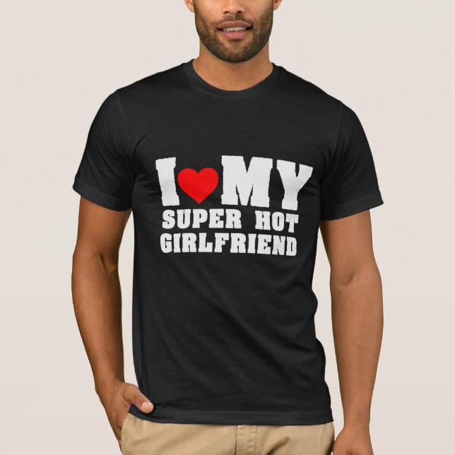Camiseta Me Encanta Mi Equipo De Novia Super Caliente (Anverso)