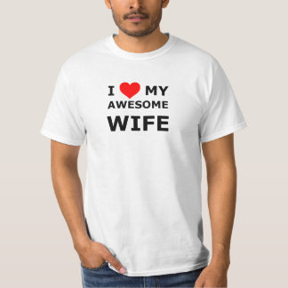 CAMISETA ME ENCANTA MI ESPOSA INCREÍBLE 1