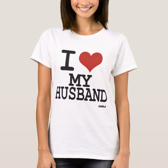 CAMISETA ME ENCANTA MI ESPOSO (Anverso)