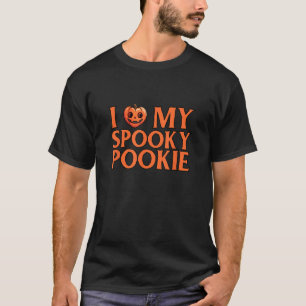 Camiseta Me encanta mi fantasmagórico pookie y divertida pa