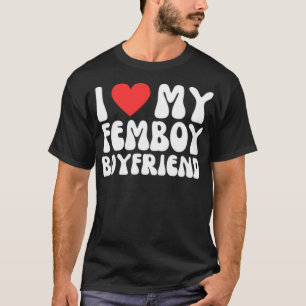 Camiseta Me Encanta Mi Femboy Boyfriend UWU Anime Funny Fem