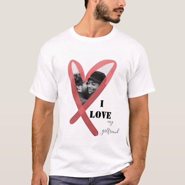 CAMISETA ME ENCANTA MI FOTO DE NOVIA. (Anverso)