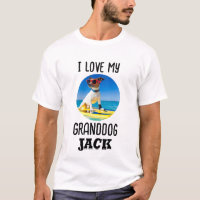 Me encanta mi foto Mascota personalizada GranDdog