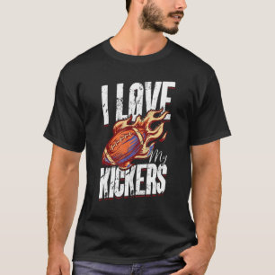 Camiseta Me encanta mi fútbol de fantasía de Kickers